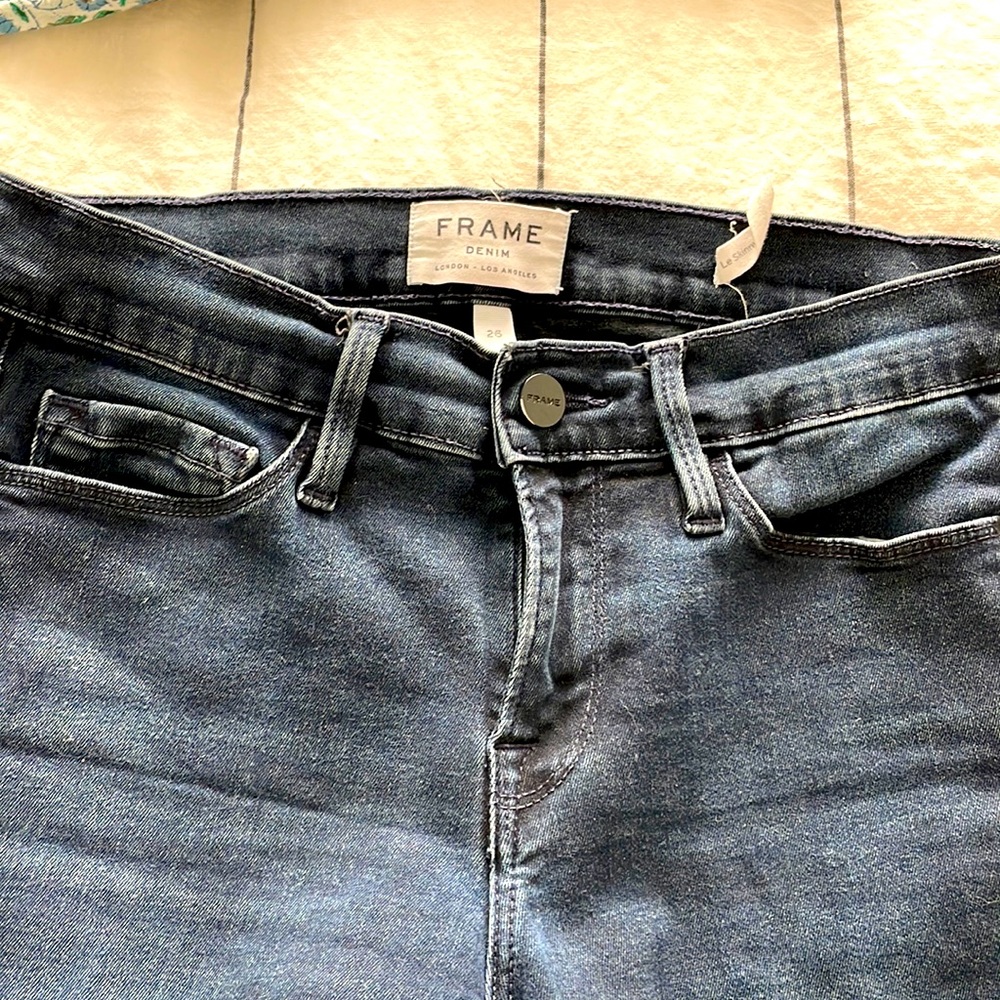 Frame denim jeans. Le skinny de Jeanne.